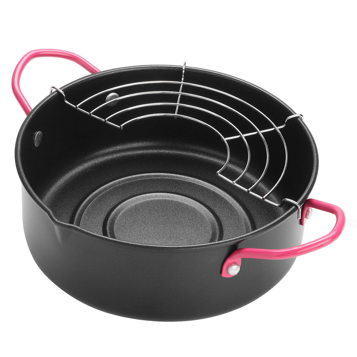 Portable Deep Fryer Pot Basket Frying Pots For Japanese