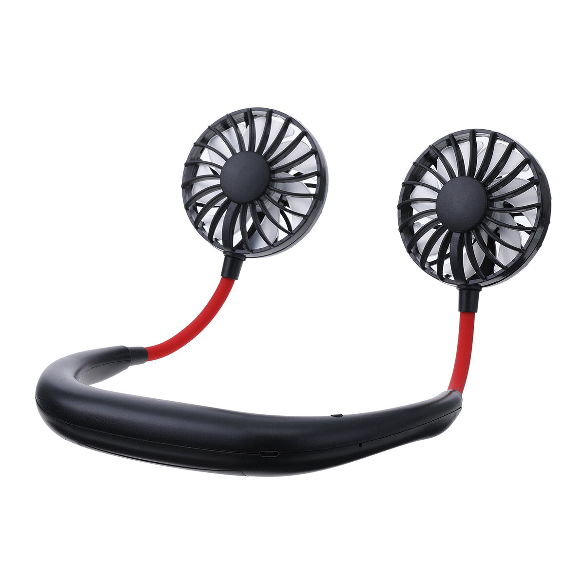 Portable Mini Fan Neckband Lazy Neck Hanging Style Cooling