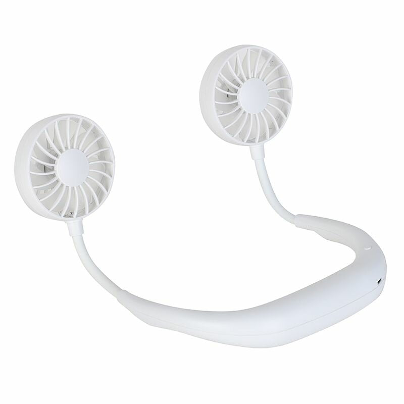Portable Mini Fan Neckband Lazy Neck Hanging Style Cooling
