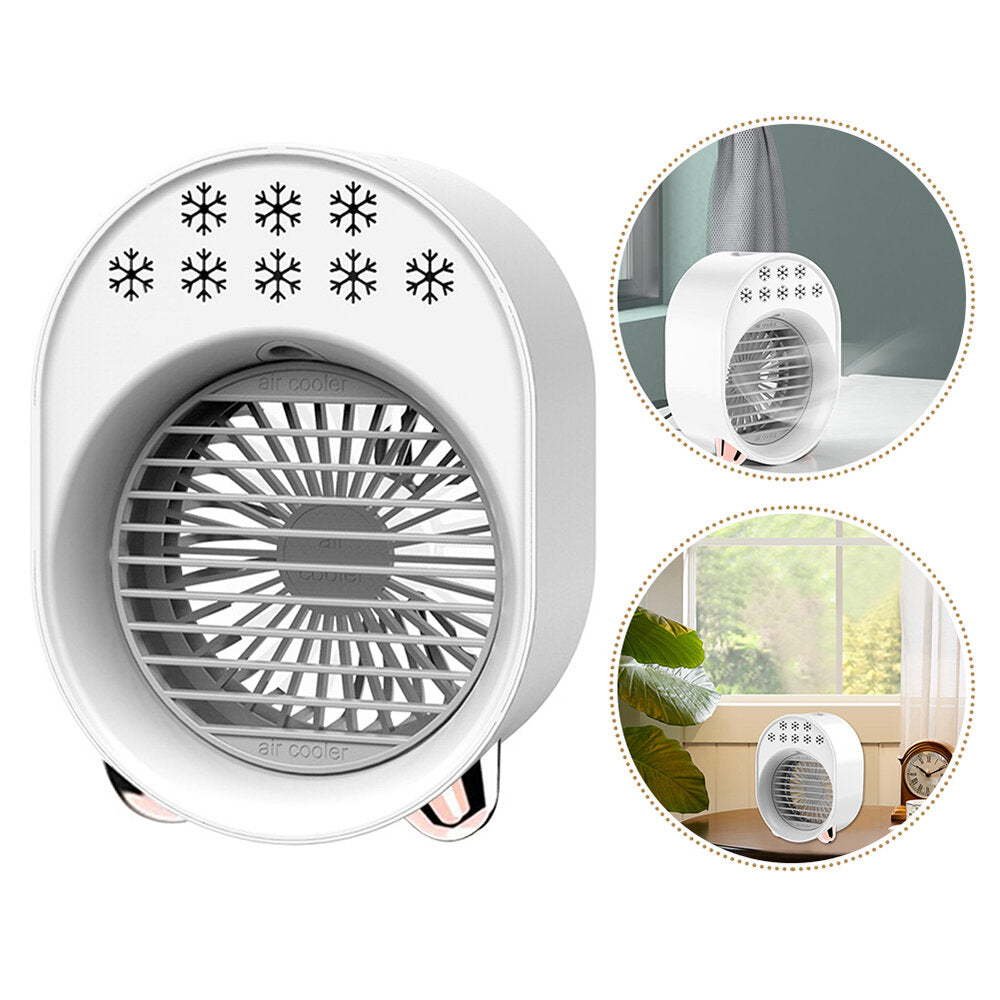Portable Usb Desktop Air Conditioner Negative Ion Spray