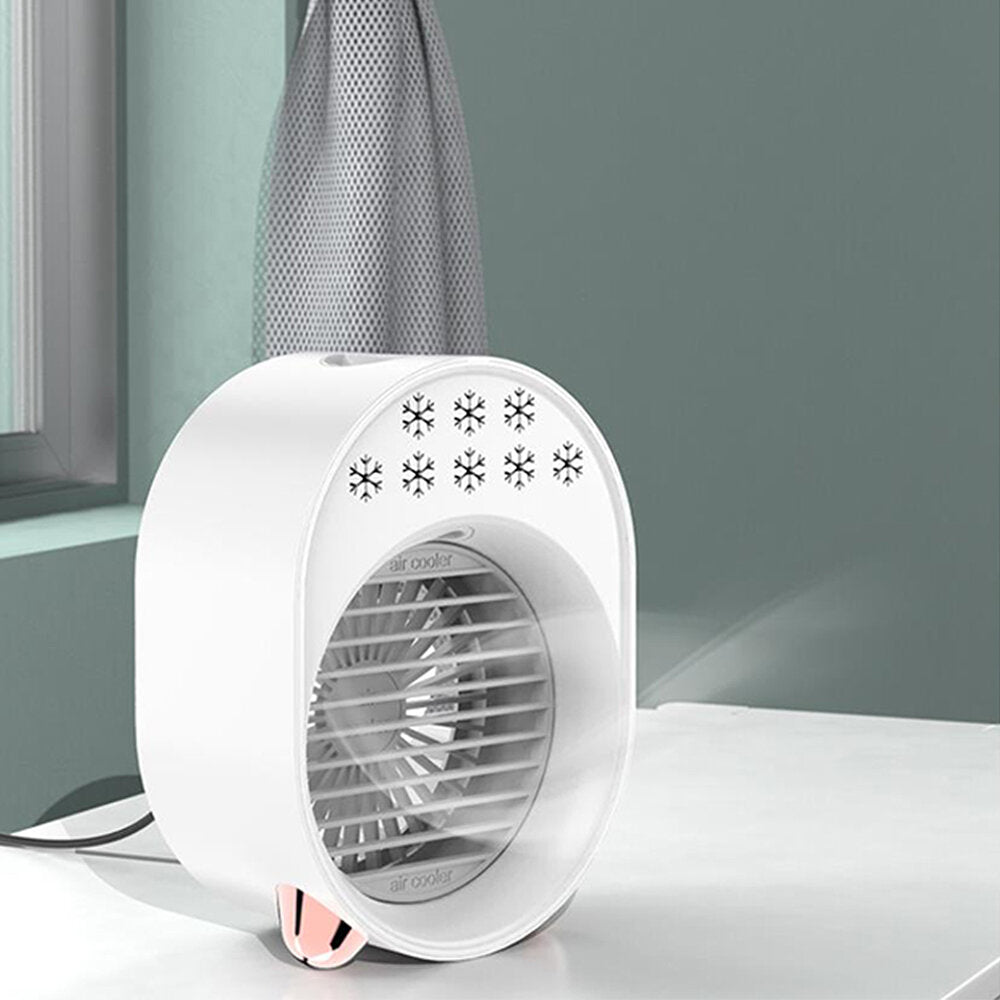 Portable Usb Desktop Air Conditioner Negative Ion Spray
