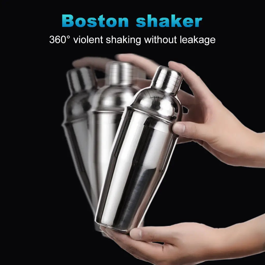 Professional Bar Cocktail Shaker Set Stainless Steel 750ml