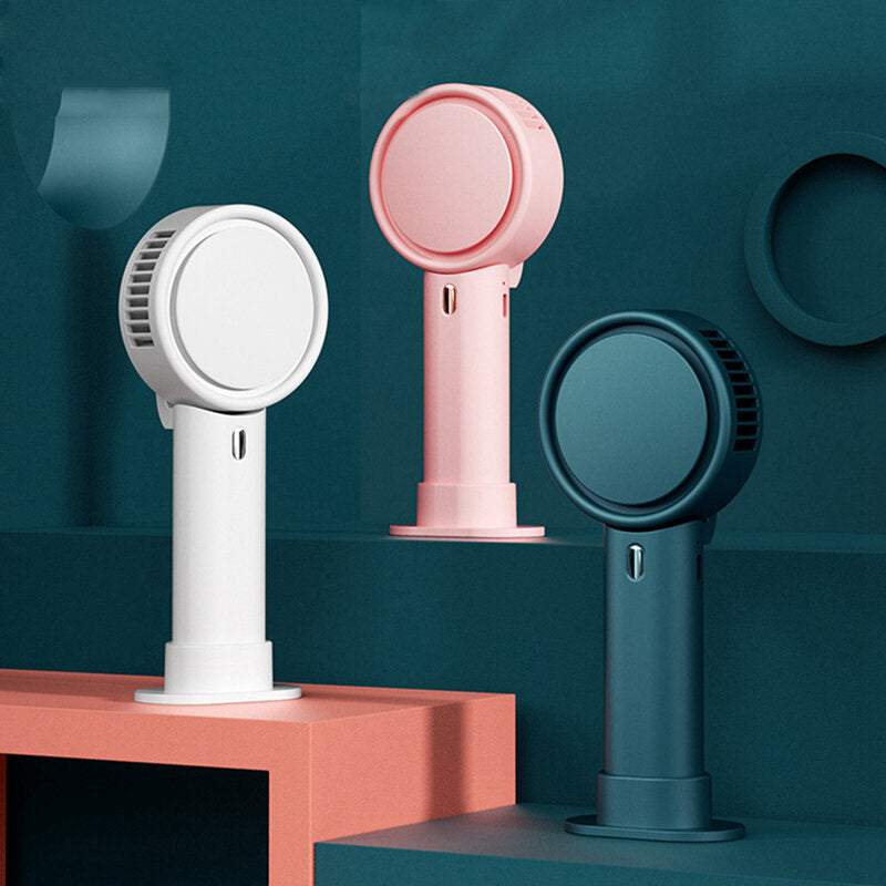Protable Handheld Bladeless Fan Mini Hanging Neck Desktop