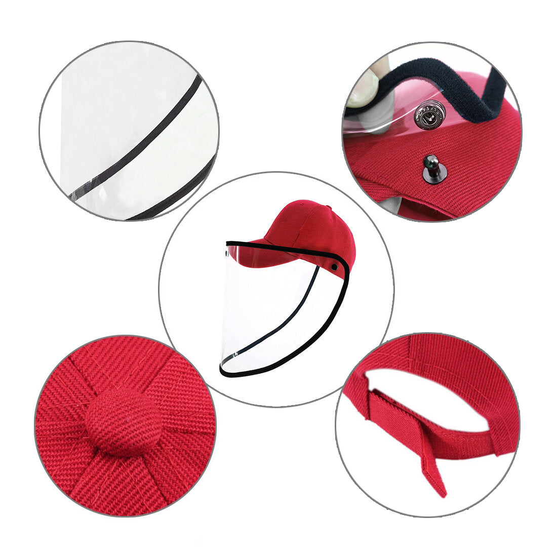 Puluz Pu463 Protective Hat Face Shield Mask Windproof