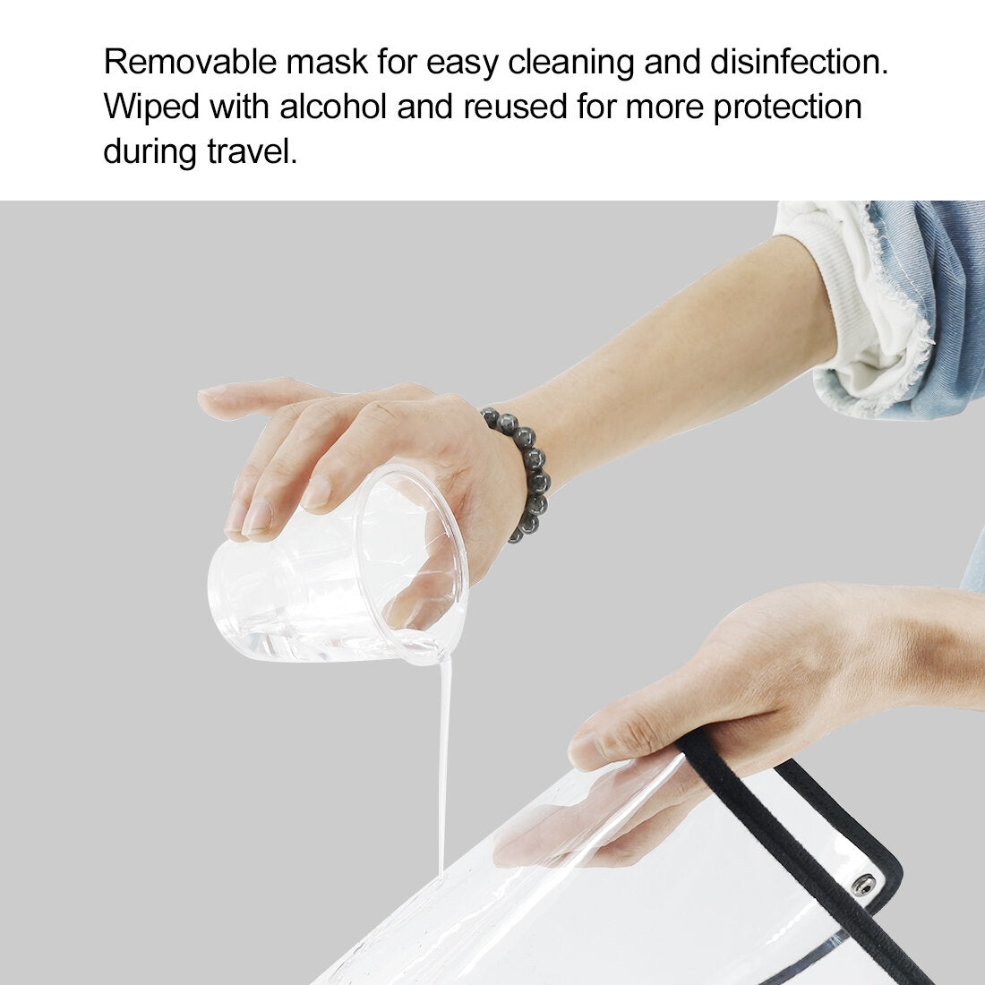 Puluz Pu463 Protective Hat Face Shield Mask Windproof