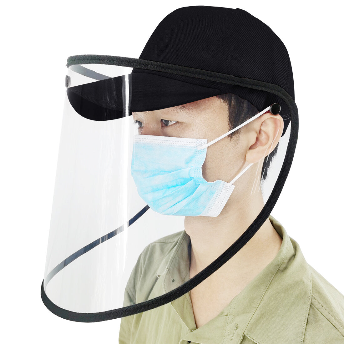 Puluz Pu463 Protective Hat Face Shield Mask Windproof