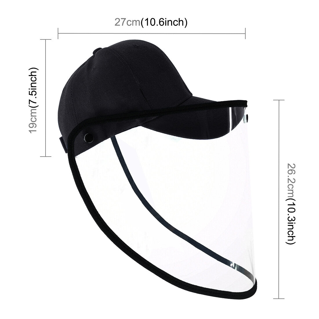 Puluz Pu463 Protective Hat Face Shield Mask Windproof