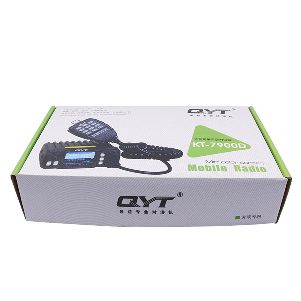 Qyt Kt-7900d 25w Quad Band Mobile Radio Walkie Talkie