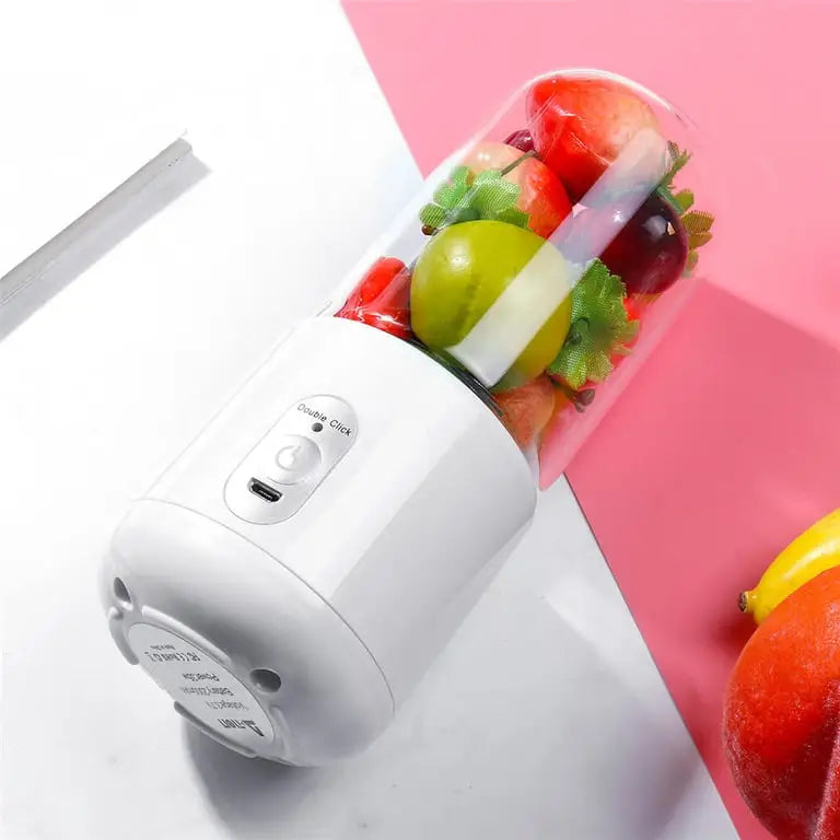 Rechargeable Portable Juice Cup: Six Blade Mixing