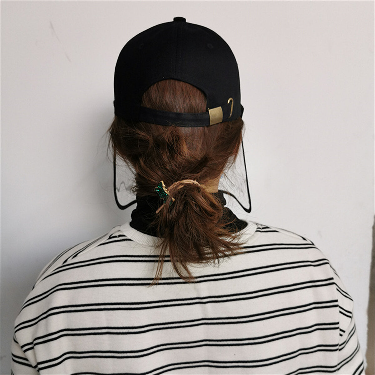 Removable Protective Cap Full Face Mask Splash-proof