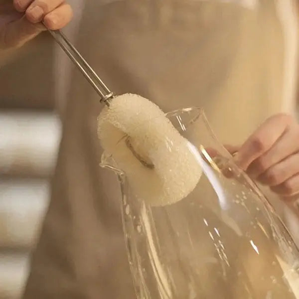 Replaceable Steel Sponge Brush Cleaning