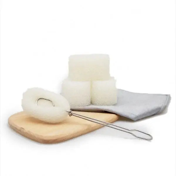 Replaceable Steel Sponge Brush Cleaning