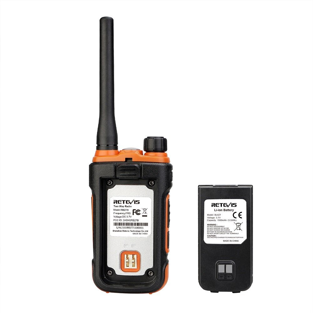 Retevis Rb27b/rb627b 22ch/16ch Frs/pmr Free License Handheld