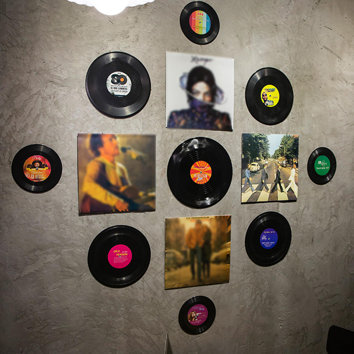 Retro Classic Vinyl Phonograph Record Album Wall Hanging
