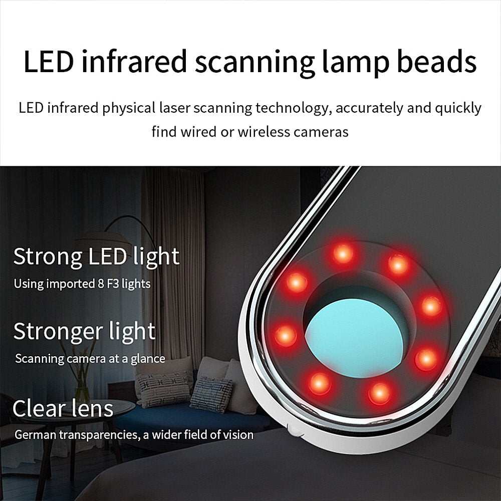 S200 Anti-sneak Camera Detector Infrared Scanning Alarm