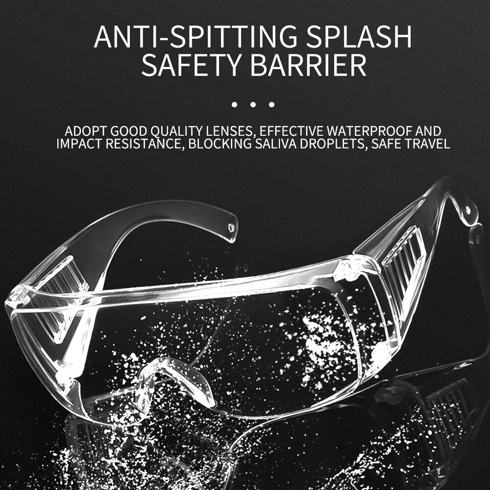 Safety Goggles Foldable Adjustable Anti-fog Anti-sneeze