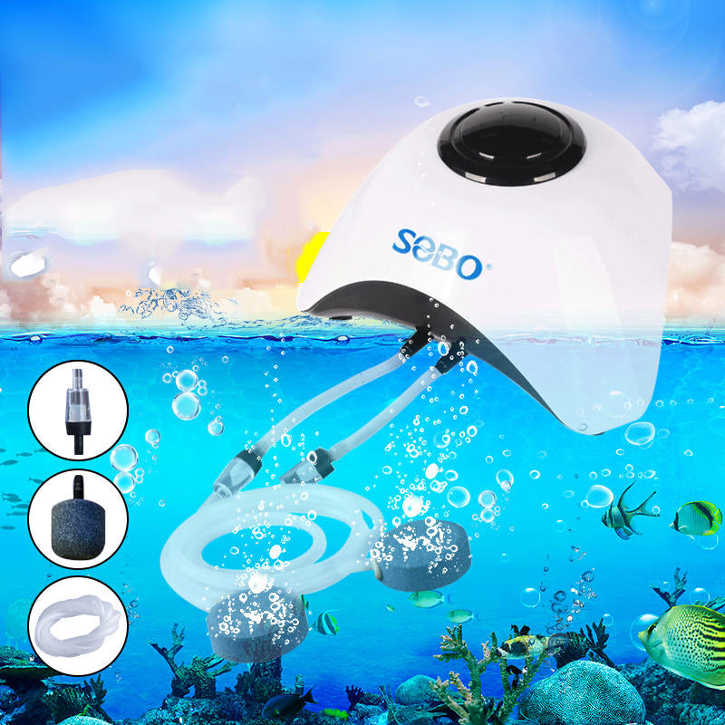 Silent 5w/10w Ac Electric Oxygen Pump Portable Single &
