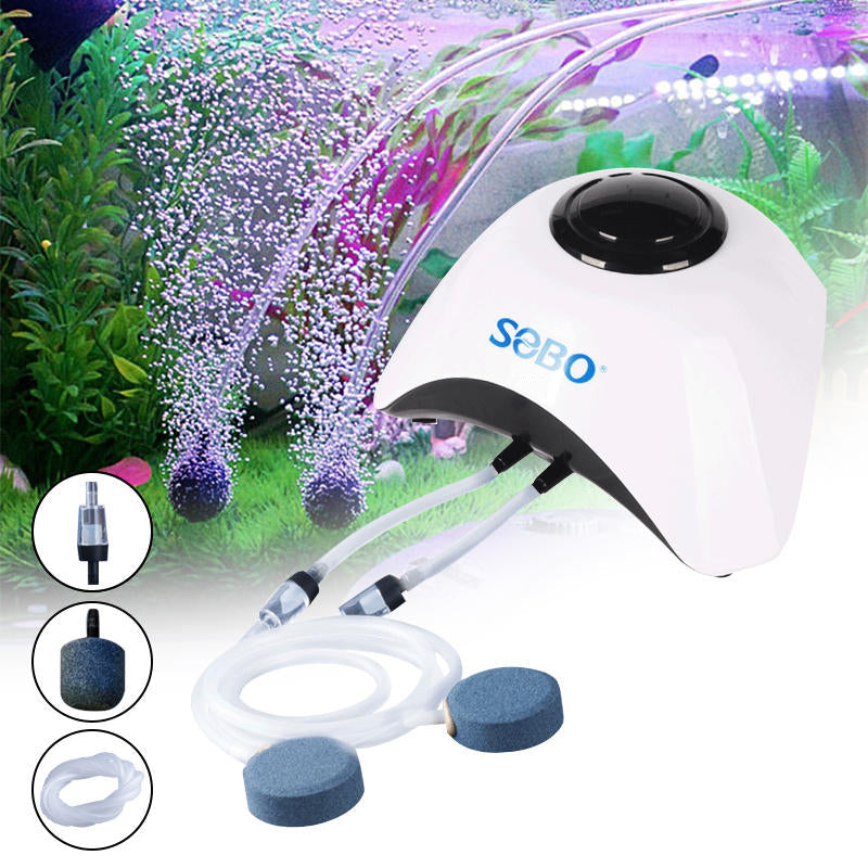 Silent 5w/10w Ac Electric Oxygen Pump Portable Single &