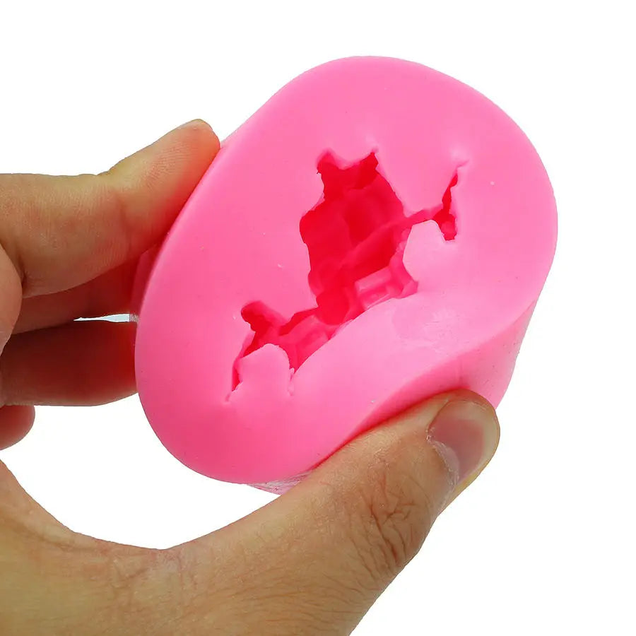 Silicone Cake Mold Diy Chocalate Cookies Ice Tray Super Man