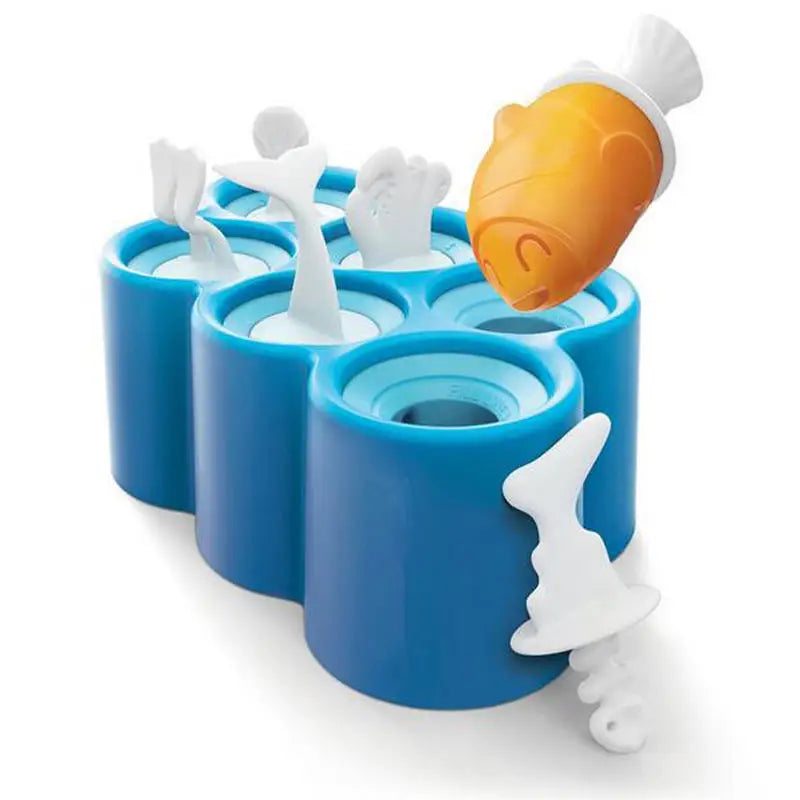 Silicone Fish Shape Mold Pop Stick Maker