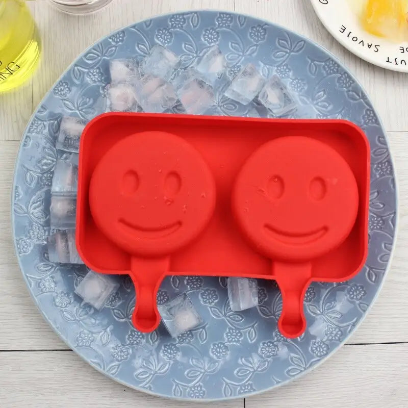 Silicone Ice Cream Mold Lolly Rod Red Food Grade