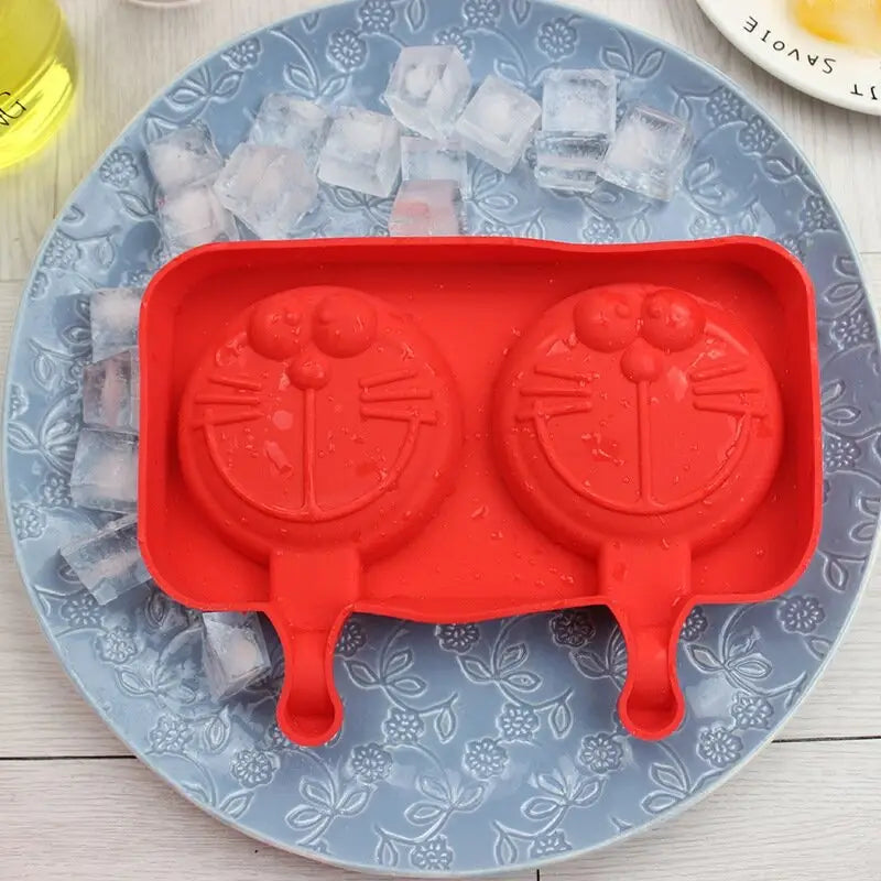 Silicone Ice Cream Mold Lolly Rod Red Food Grade