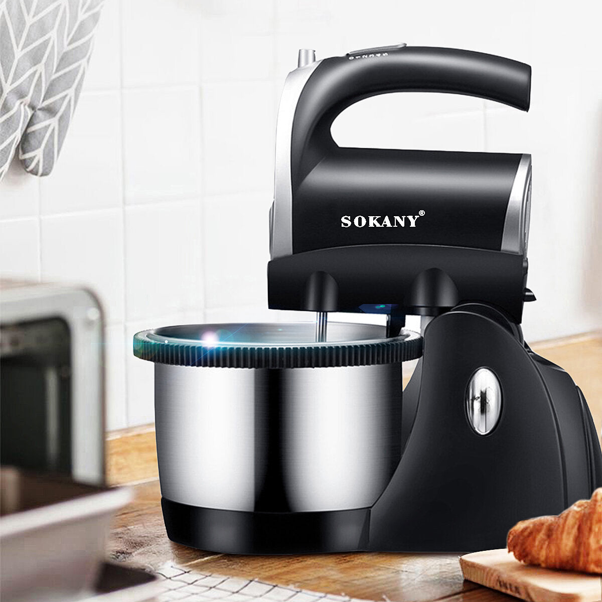 Sokany Sk-921 Electric Cooking Machine 220v 500w Dough Mixer