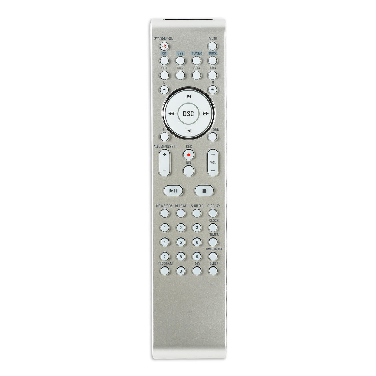 Speaker Remote Control For Philips Audio System Prc501-08