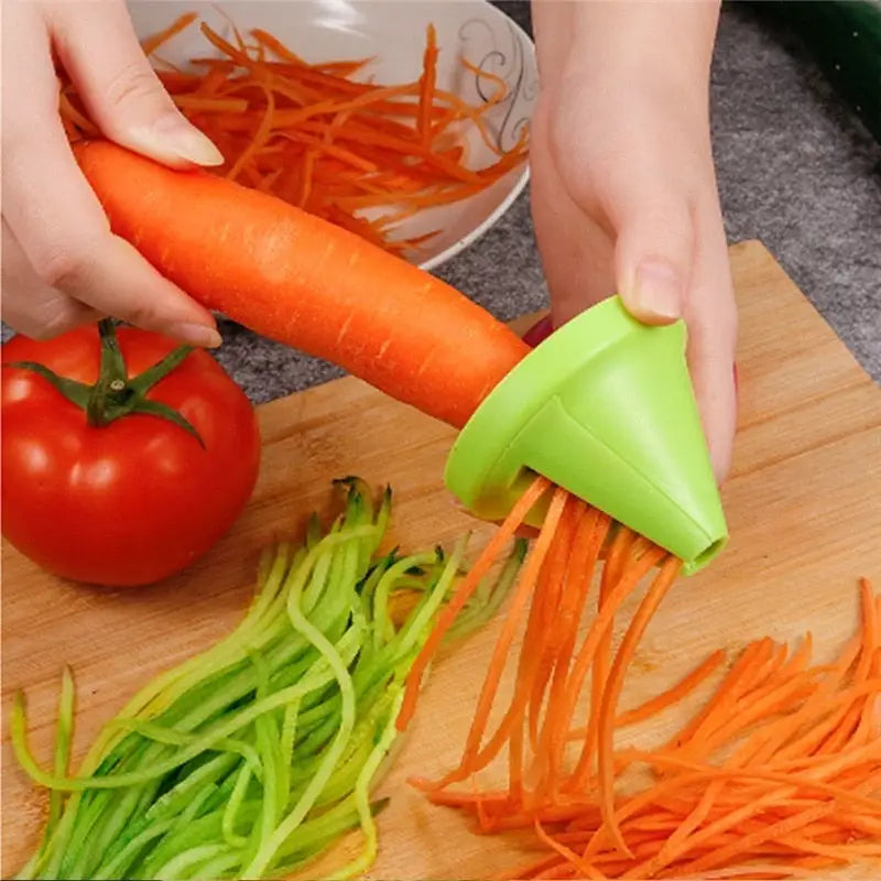 Spiral Funnel Vegetable Grater