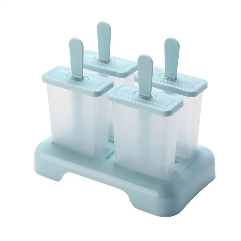 Square Ice Cream Mold - Diy Dessert Maker With Tray