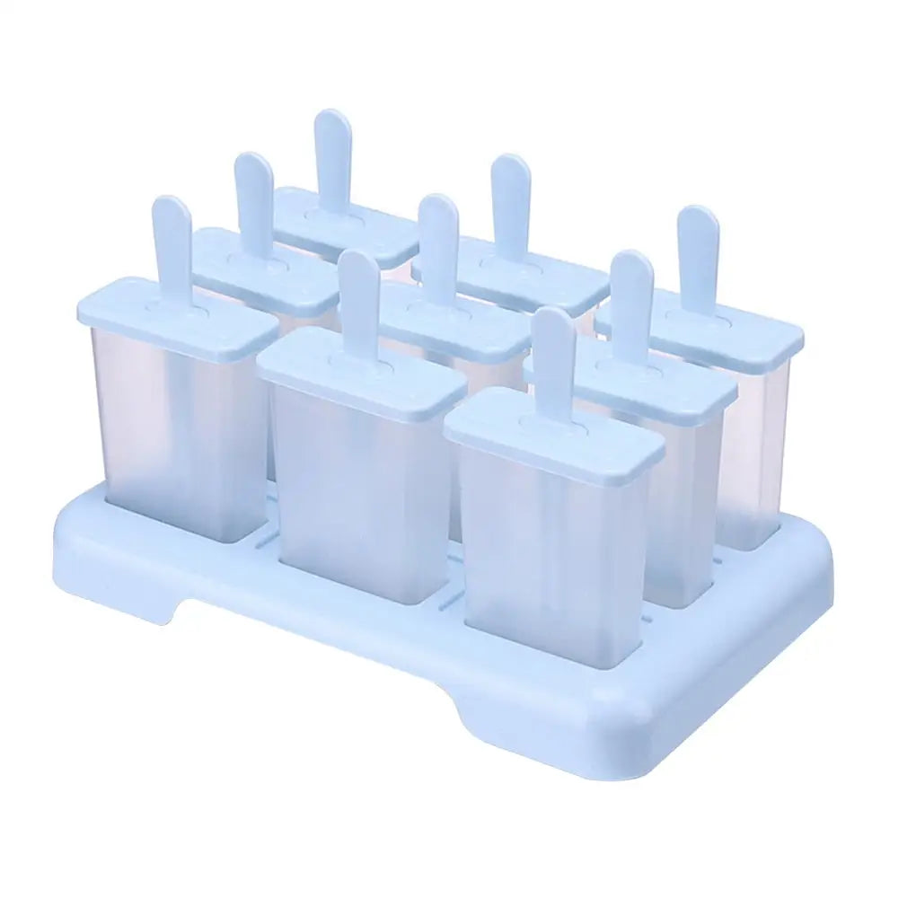 Square Ice Cream Mold - Diy Dessert Maker With Tray