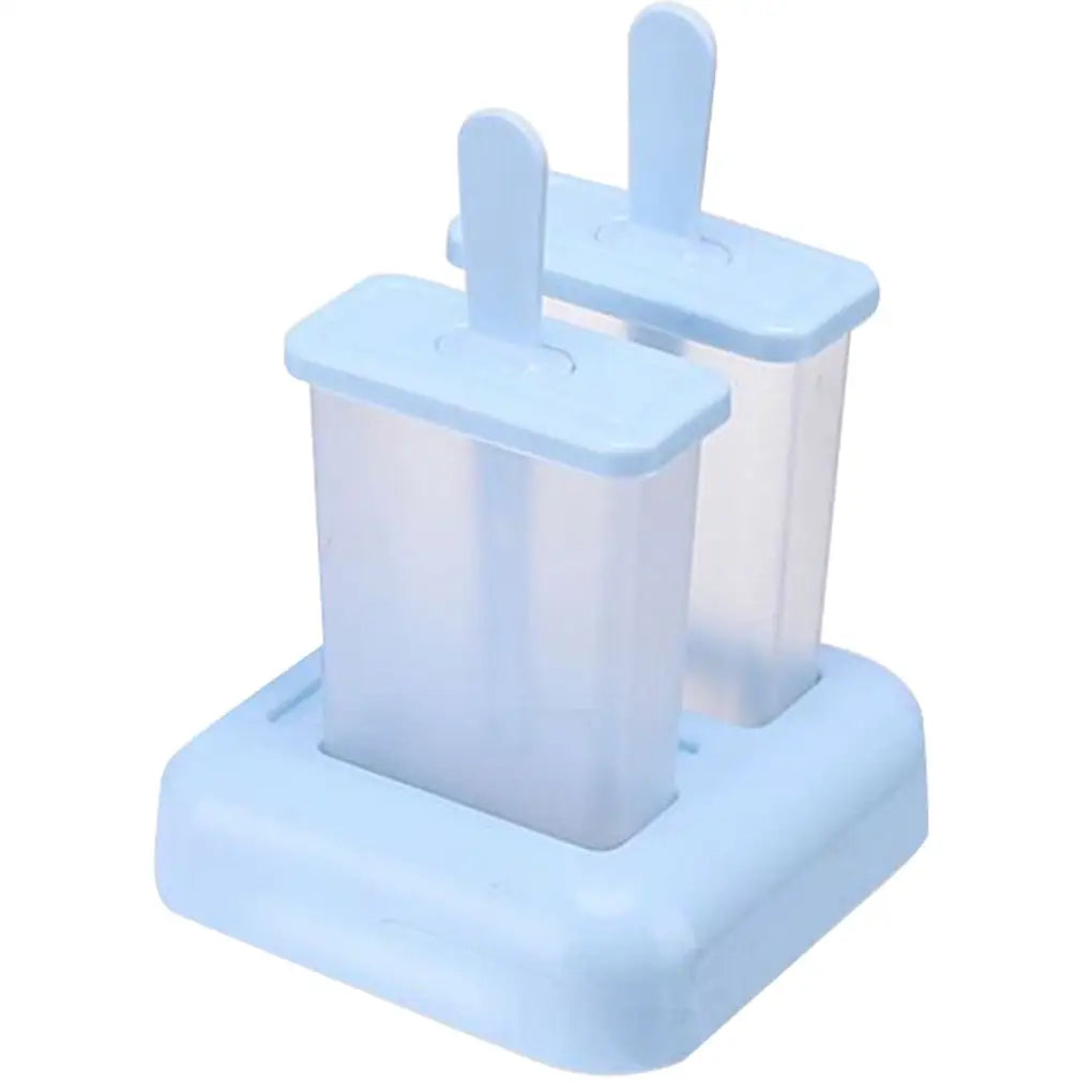 Square Ice Cream Mold - Diy Dessert Maker With Tray