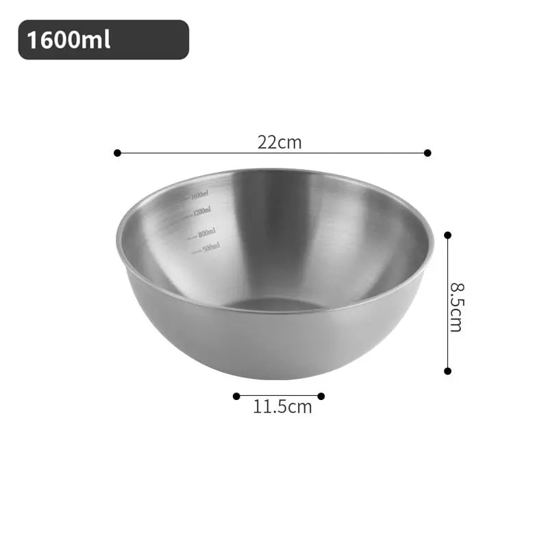Stainless Steel Fruit Salad Bowls