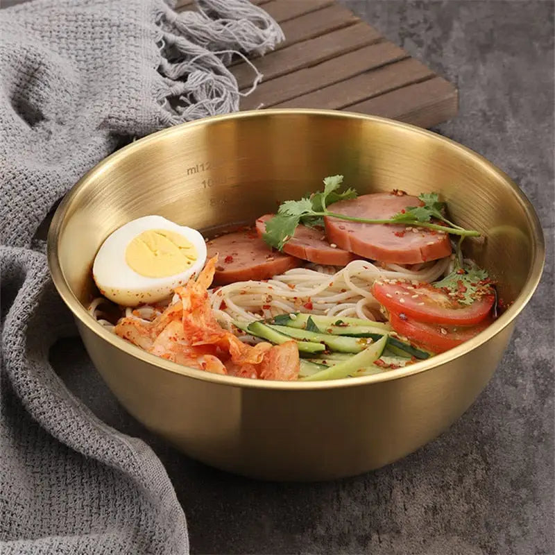 Stainless Steel Fruit Salad Bowls
