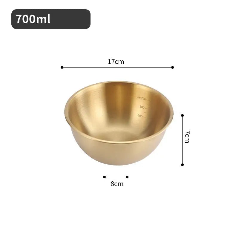 Stainless Steel Fruit Salad Bowls