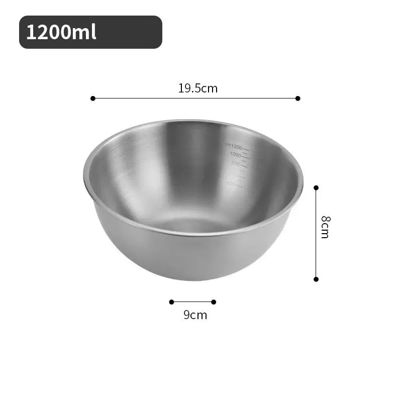 Stainless Steel Fruit Salad Bowls