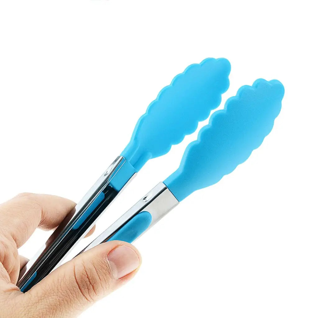 Stainless Steel Kitchen Tongs Non-slip Clip
