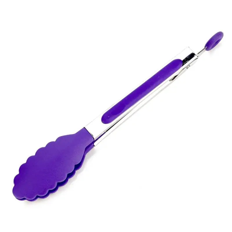 Stainless Steel Kitchen Tongs Non-slip Clip