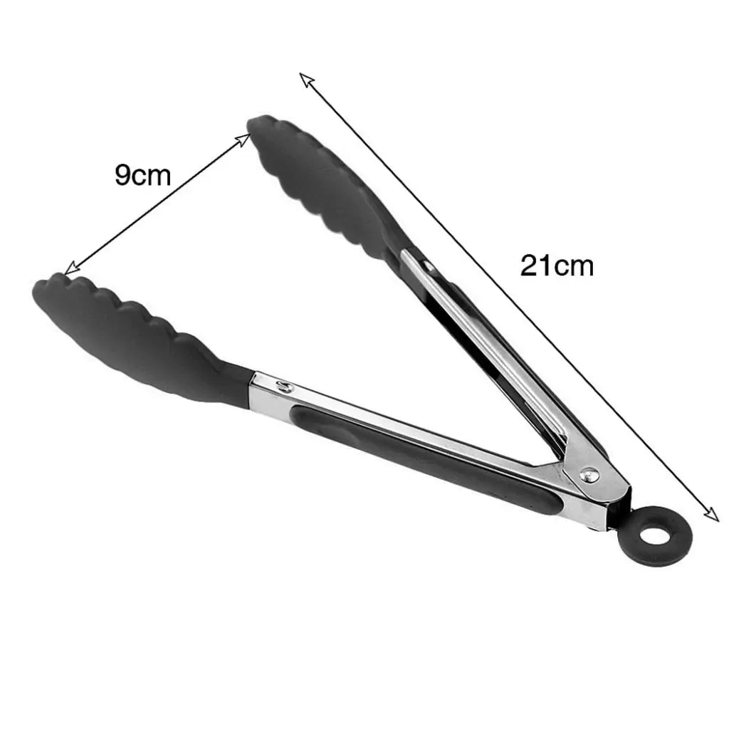 Stainless Steel Kitchen Tongs Non-slip Clip