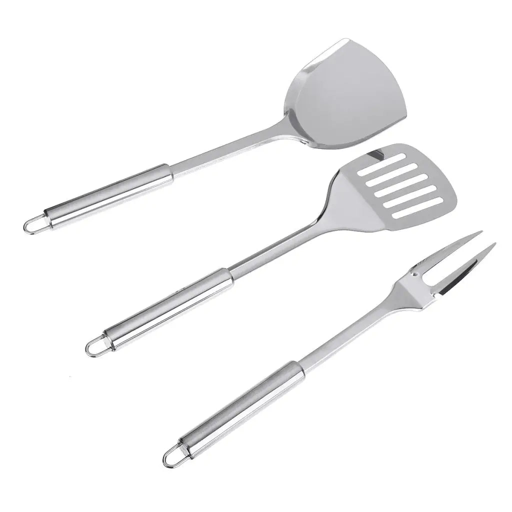 Stainless Steel Kitchen Tool Set - Spatula Meat Fork
