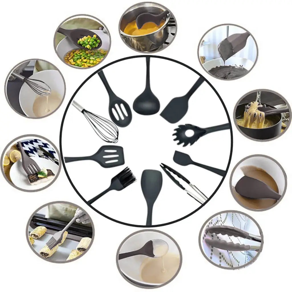 Stainless Steel Kitchen Utensils - Cookware Gadgets