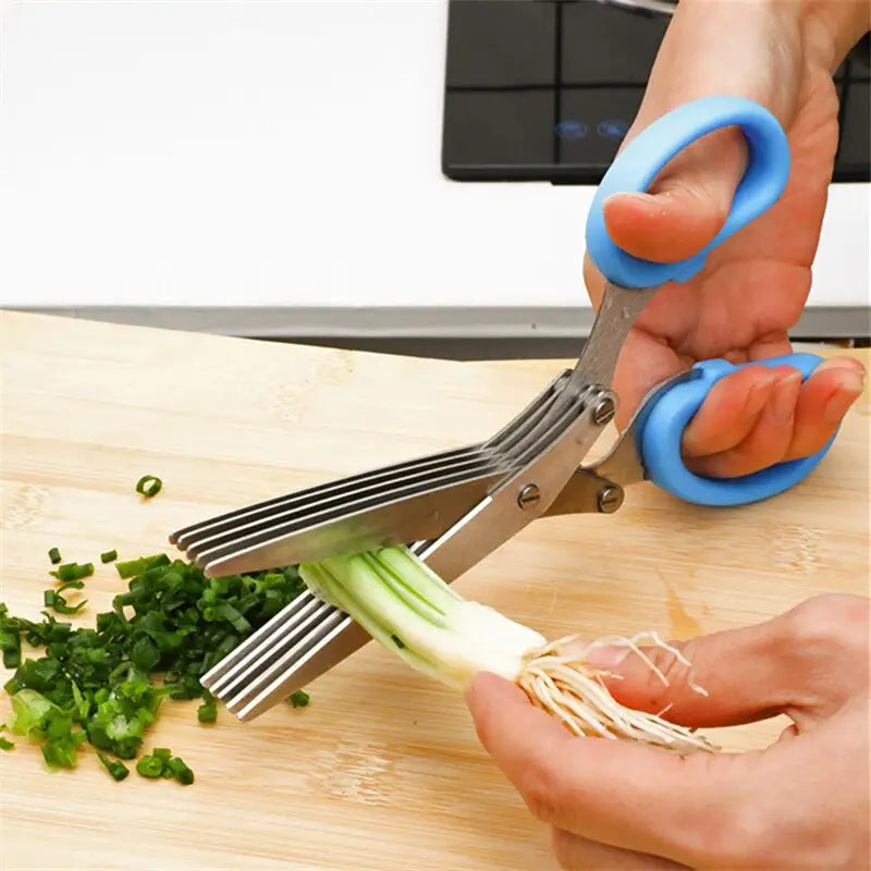 Stainless Steel Knives Kitchen Scissors Cutter