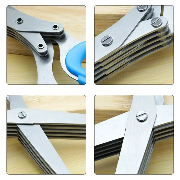Stainless Steel Knives Kitchen Scissors Cutter