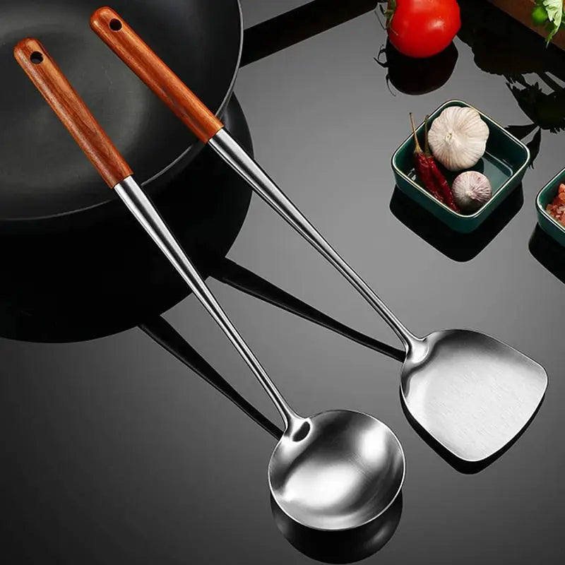 Stainless Steel Spatula - Cooking Utensils For Kitchen