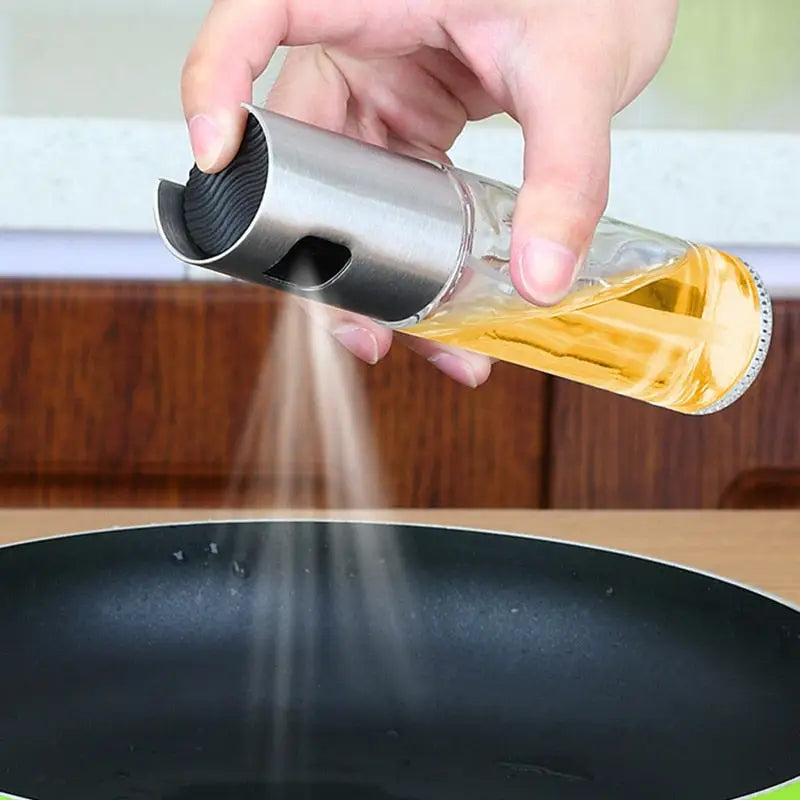 Stainless Steel Spray Bottle Oil Vinegar Mist