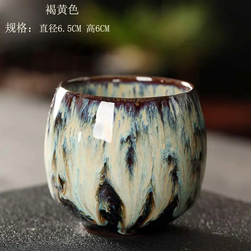 Tea Cup - Porcelain Drinkware Set Pottery