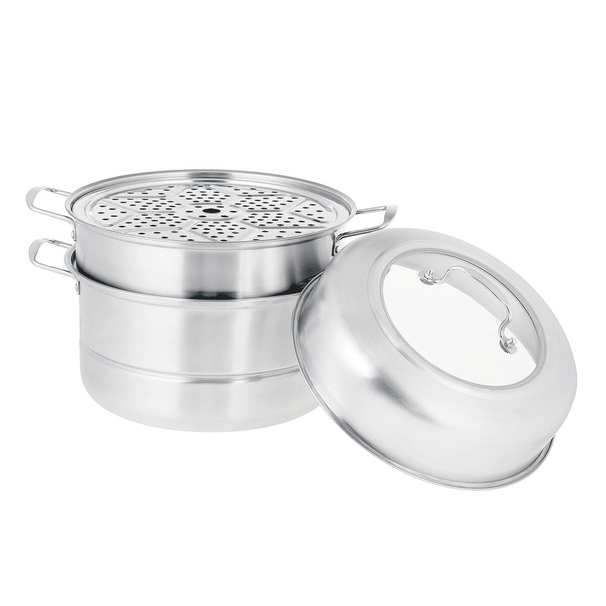 Three-layer Multi-function Steamer Stainless Steel
