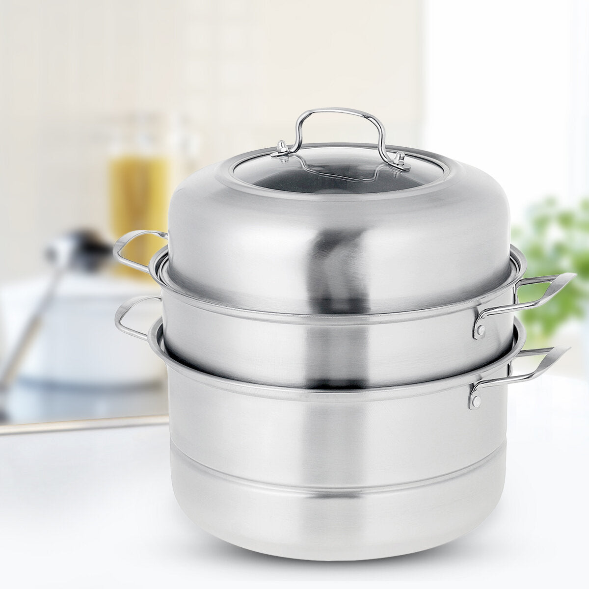 Three-layer Multi-function Steamer Stainless Steel