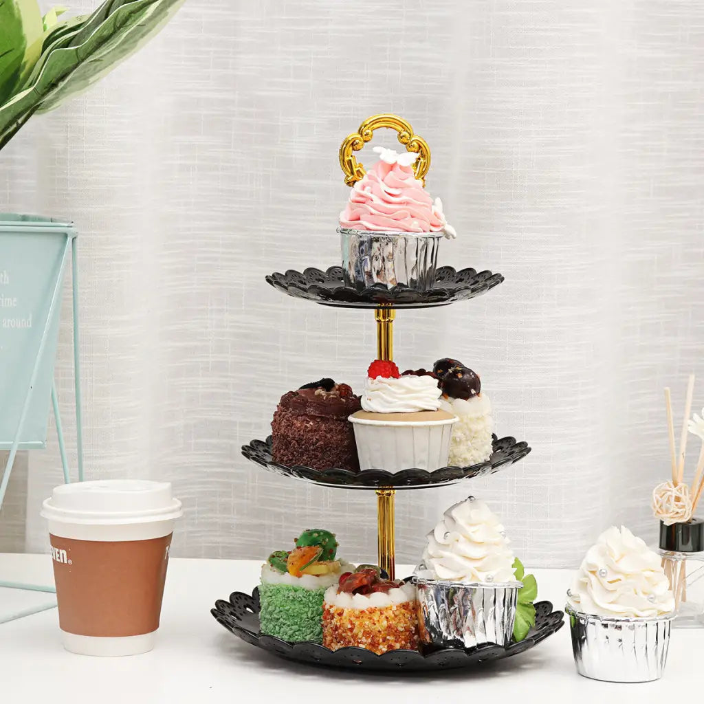 Tier Cupcake Stand - Dessert Plate Display For Weddings