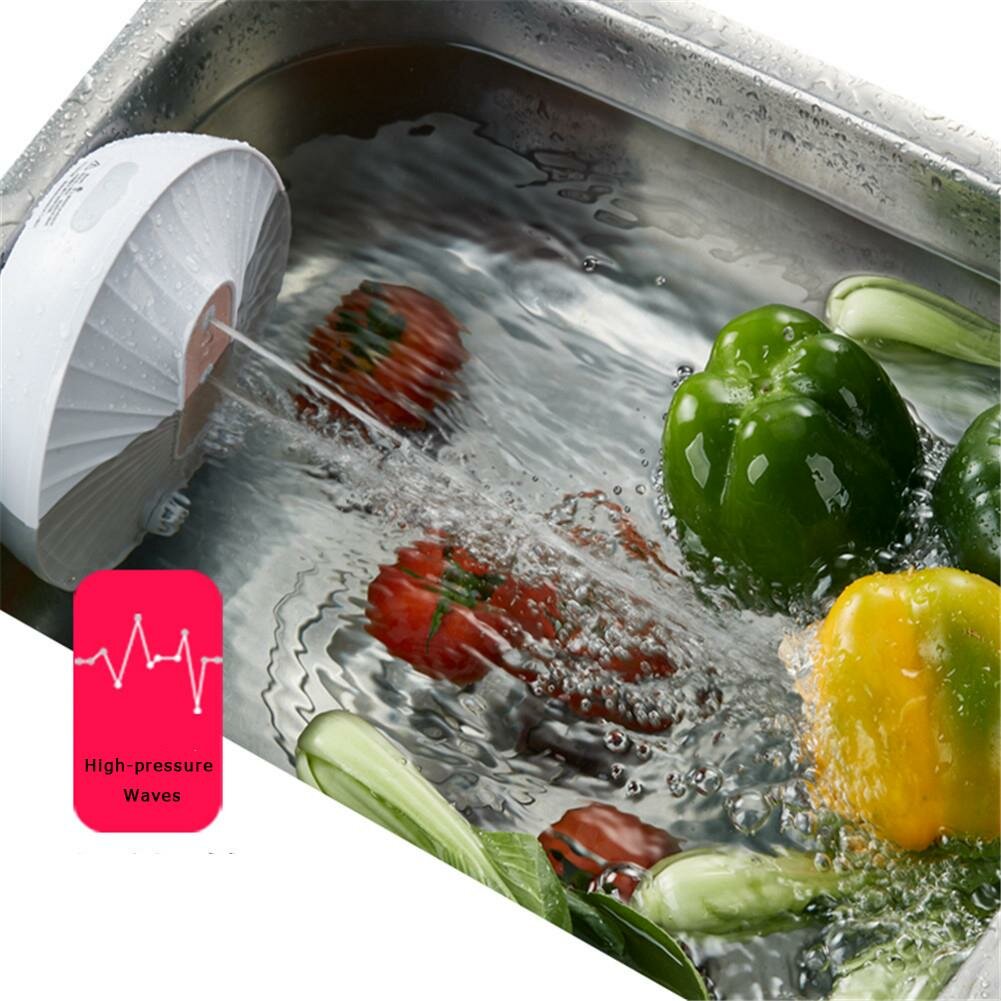 Ultrasonic Mini Dishwasher Vegetable Fruit Cleaner Lazy Home